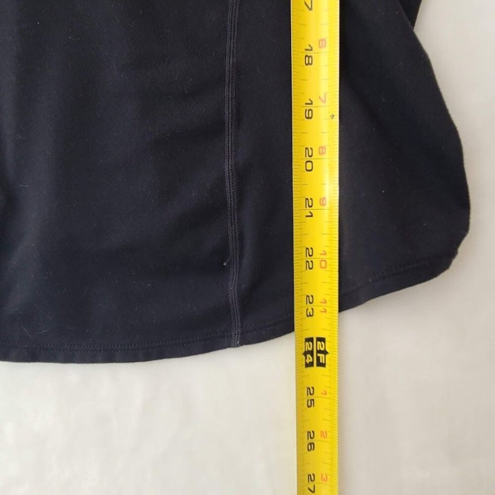 Nike Womens Black Long Sleeve Half-Zip Athletic Top Size S 4-6 - Picture 6 of 6